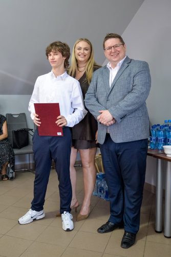 Wręczenie nagród dla dzieci z LKS Raciążek